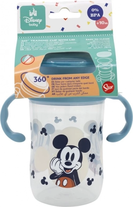 STOR Børnetræningskop 395 ml Mickey Mouse
