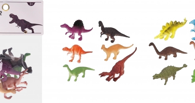 Dinosaur Figurer Sæt 6 stk 10 cm