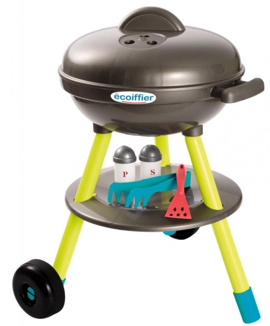 Rundt havegrill til børn