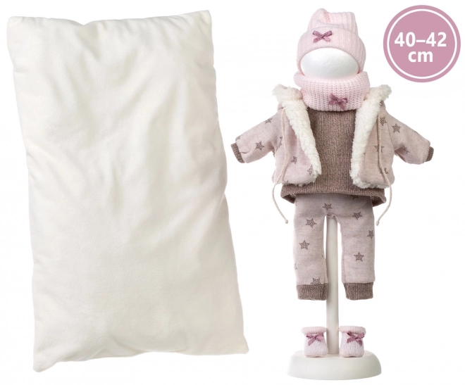 Realistisk babydukke med lyde