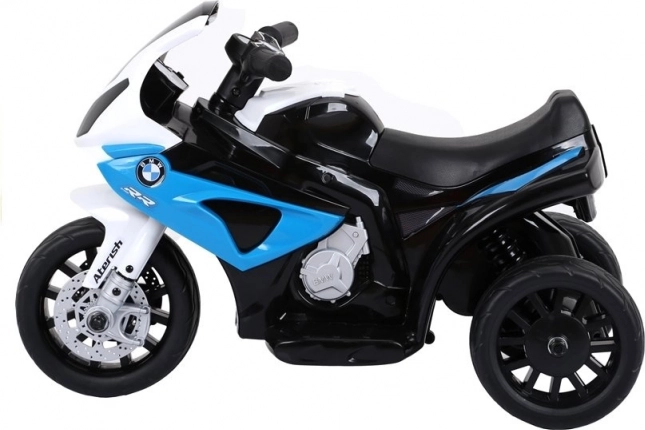 Motor på batteri BMW S1000RR trehjulet blå