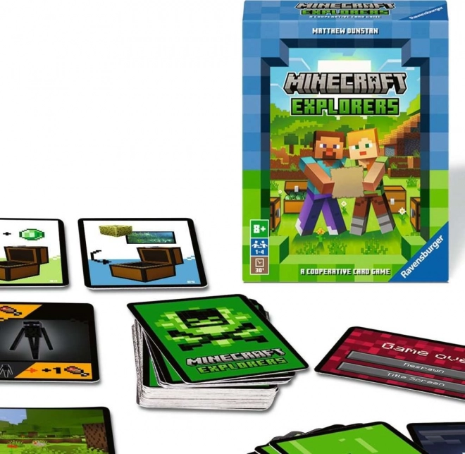 RAVENSBURGER Kortspil Minecraft Explorers