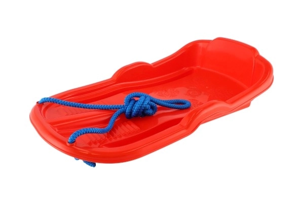 Plastik Slæder med Snor til Vinter Sjov