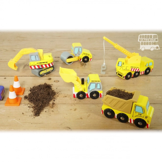 Sæt af byggemaskiner Le Toy Van