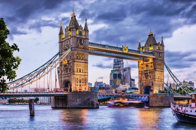 Puslespil 3000 stykker London - stor by