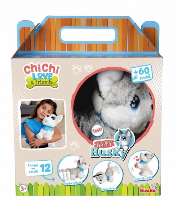 Simba Chi Chi Love interaktiv hund Husky
