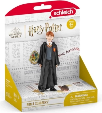 Sæt med figurer Ron Weasley og Krumben – HARRY POTTER