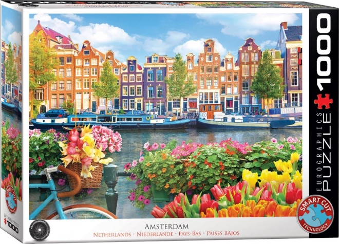 Puzzle Amsterdam 1000 stykker Eurographics
