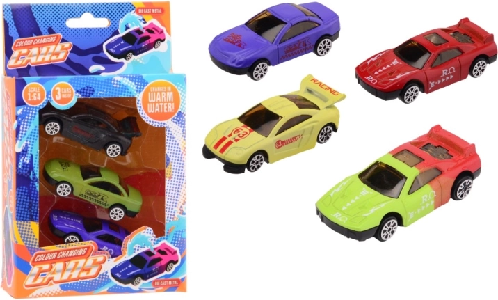 Orange Toys biler med farveskift 1:64