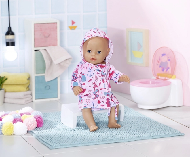 Badekåbe til babydukker BABY born 43 cm