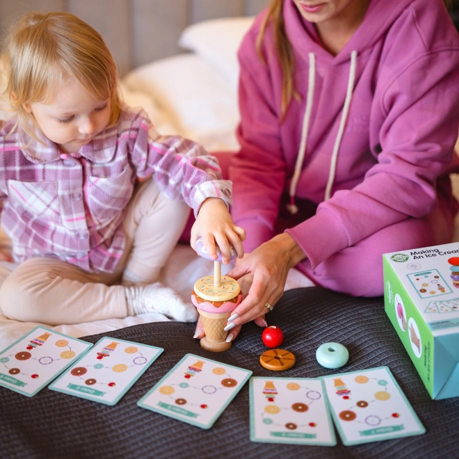 Woopie Green træis Montessori isbutik