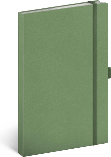 Notique notesbog grøn linjeret 13 × 21 cm