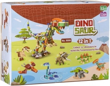 Byggesæt Klodser Dinosaur 12 i 1