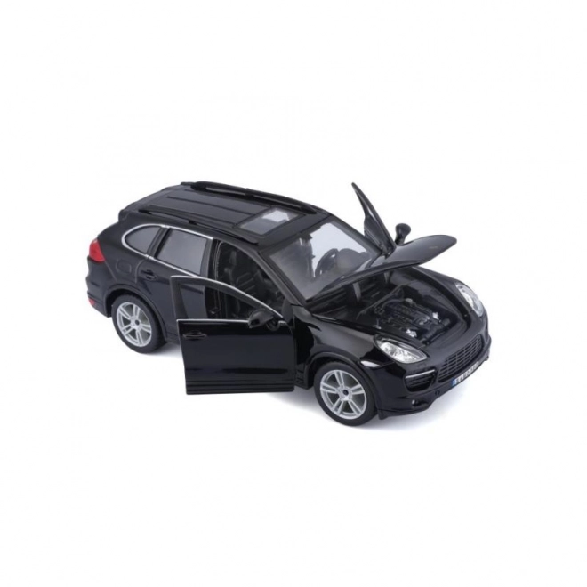 Metalmodel Porsche Cayenne Turbo sort 1/24