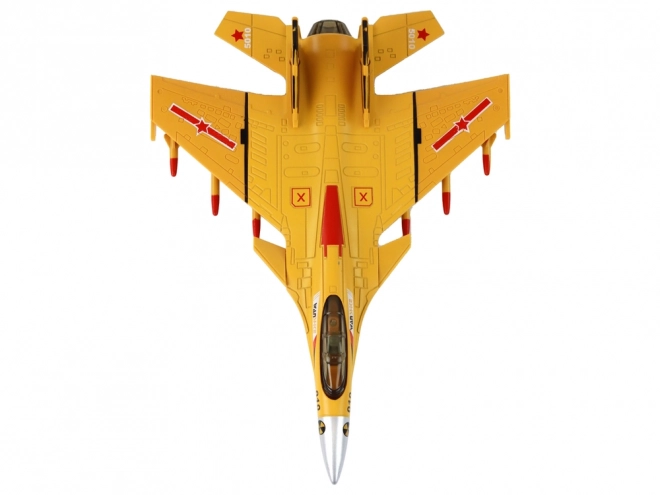 Friction drevet fly model Grå Sort eller Gul
