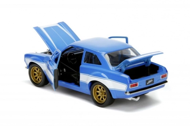 Modelbil 1974 Ford Escort fra Hurtige og Vrede 1:24