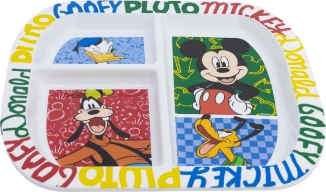 Børnetallerken Mickey Mouse