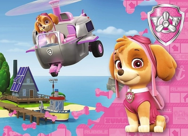 Puslespil Paw Patrol: Luftredderen Skye 20 brikker
