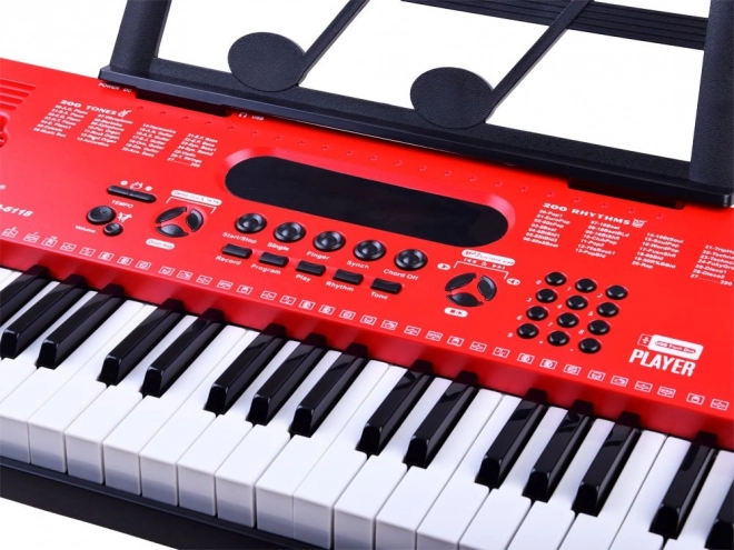 Elektroniske tastaturer med mikrofon