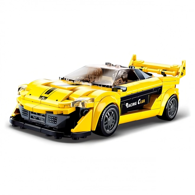 Sluban Modelklodser M38-B0956 Gul engelsk sportsvogn