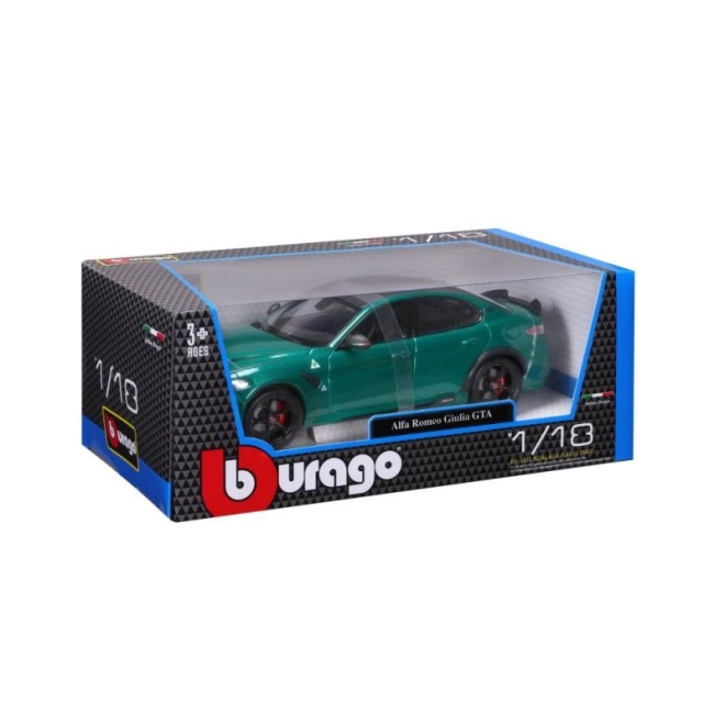 Bburago 1:18 Plus - Alfa Romeo Giulia GTA - Grøn