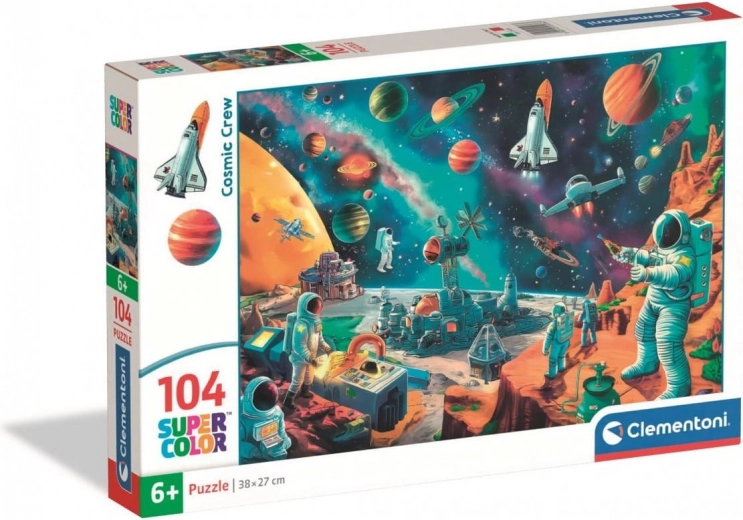Clementoni puslespil Rumholdet 104 brikker