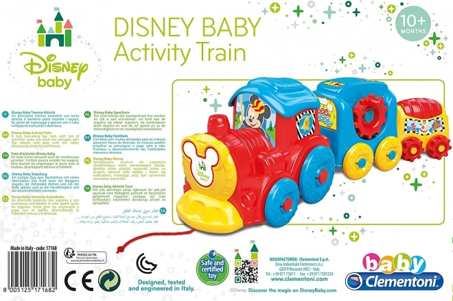 CLEMENTONI BABY Disney Interaktiv Stabeltog