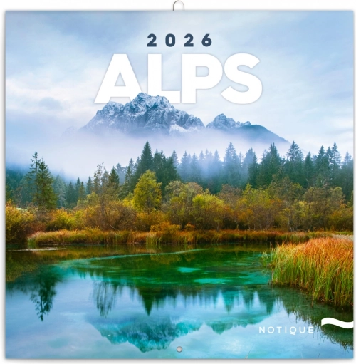 Noteskalender Alperne 2026