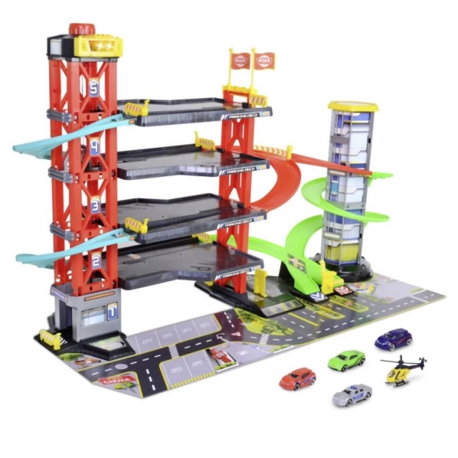 Garageparkering, 4 etager