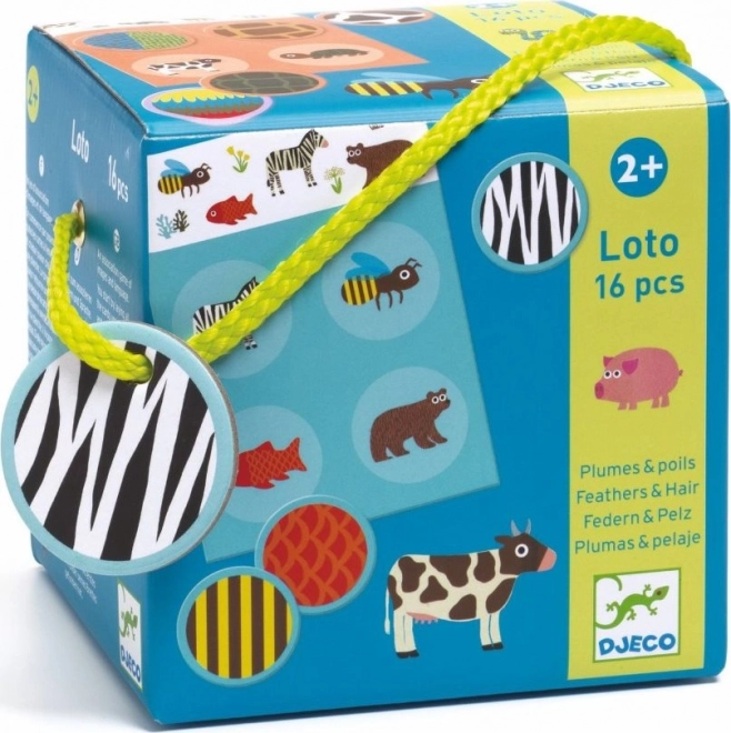 DJECO Loto i æske - Dyretøj