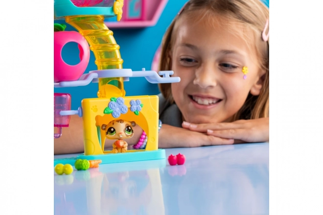 Littlest Pet Shop Sjov fabrik med 2 figurer
