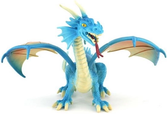 Figur Blå Drage
