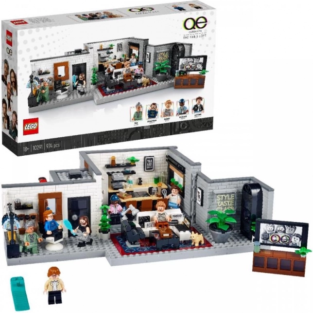 Lego Queer Eye – Fab Five-lejligheden byggesæt