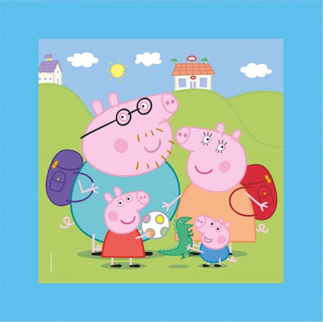 Puslespil med ramme PEPPA PIG 60 brikker