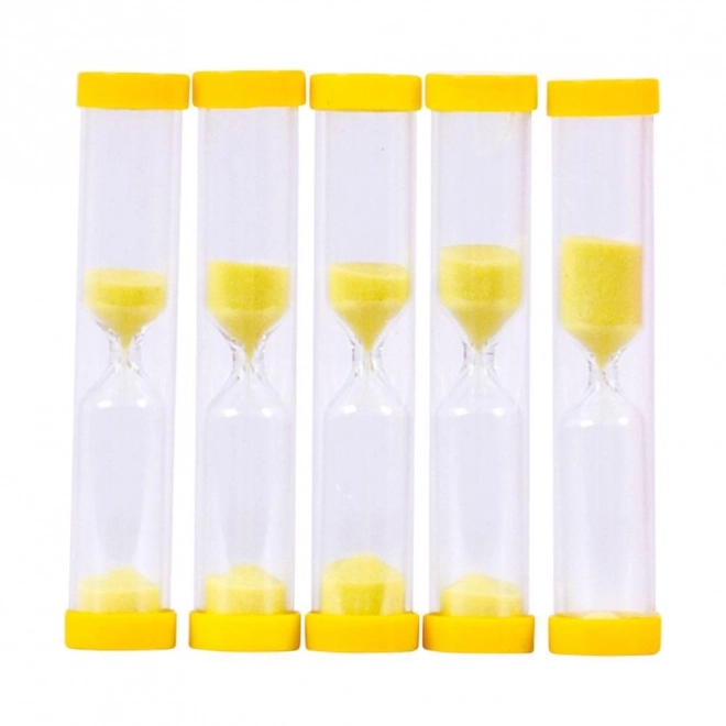 Bigjigs Toys Timeglas 3 minutter 1 stk gul