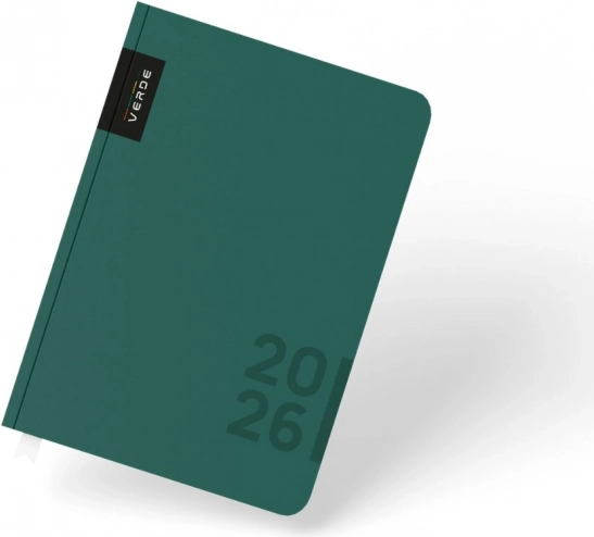 Daglig kalender A5 2026 Verde grøn