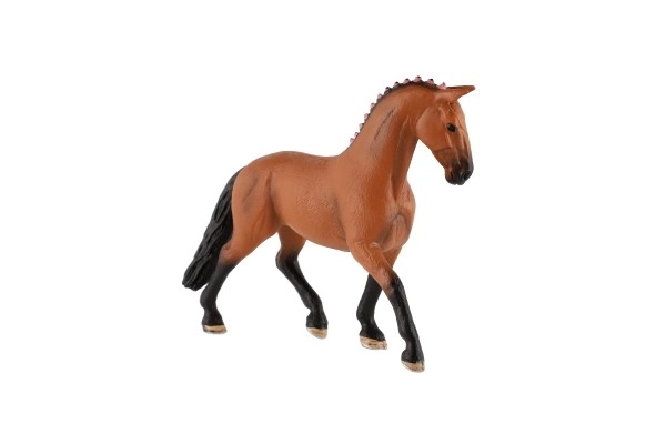 Hjemmedomestikeret brun hingst zooted plast 13cm i pose