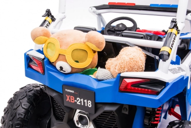 Børne politibil på batteri 4x4 Buggy XB-2118