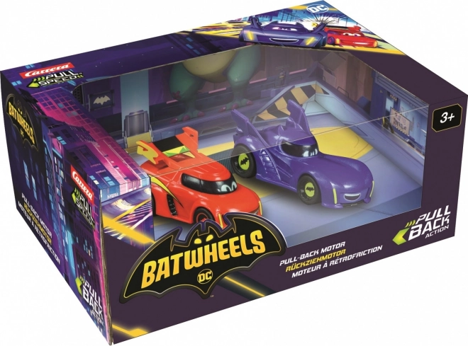 Bevægelige Batwheels Pull & Speed-biler