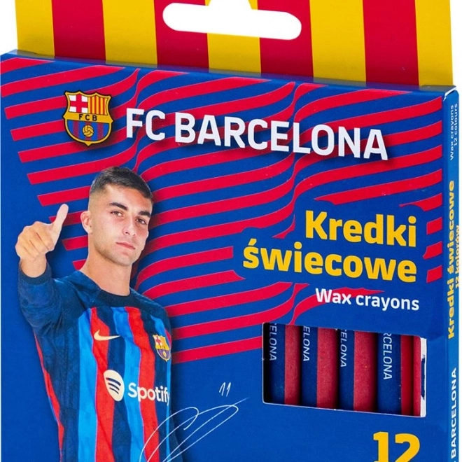 ASTRA vokskridt FC Barcelona 12 stk (mix)