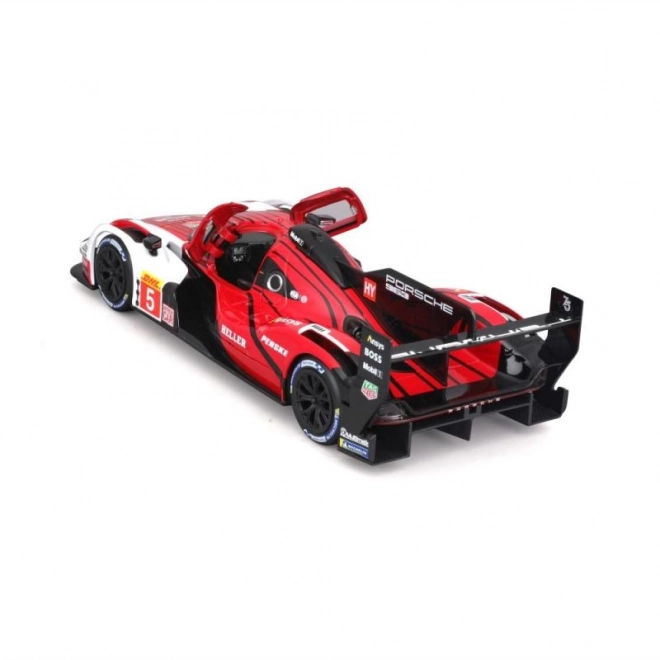 Bburago 1:24 Racing - Porsche 963 - Hvid/Rød #5