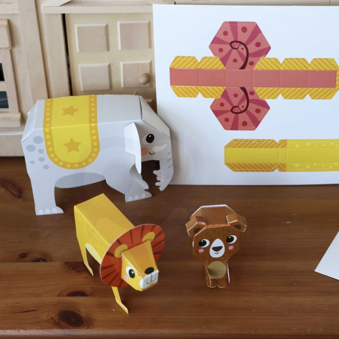 Woopie art&fun kreativ sæt origami 3D dyrefigurer