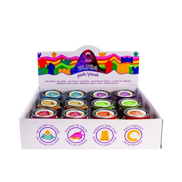 Ultra sand 120g, 6 farver