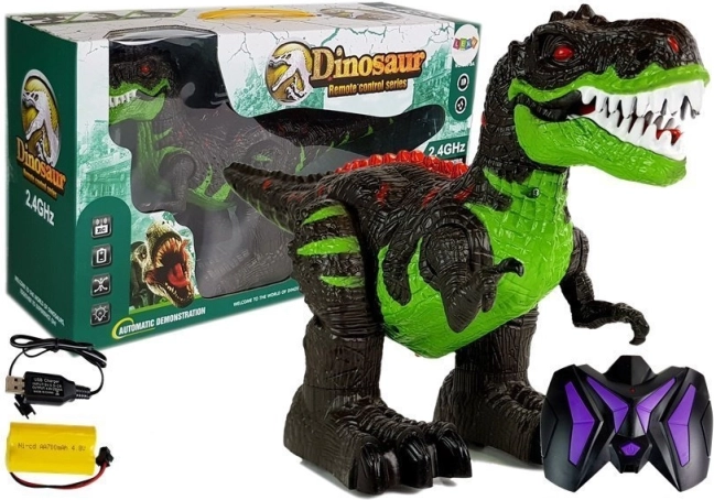 Sjov fjernstyret dinosaur med effekter