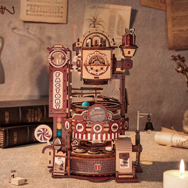 RoboTime 3D puslespil kuglebane Chokoladefabrik