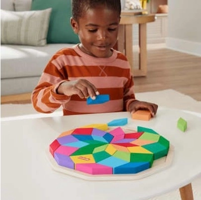 Træpuslespil Mandala Fisher-Price