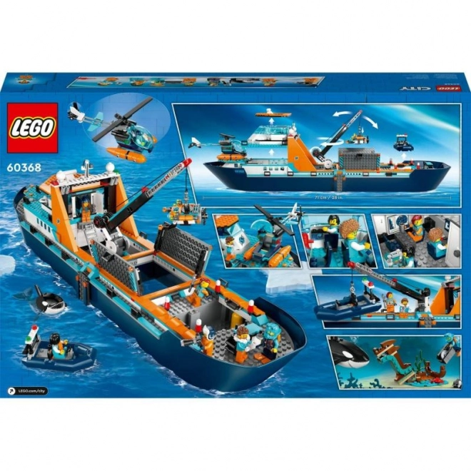 LEGO City forskerfartøj til Arktis