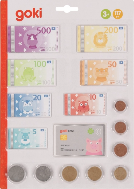 Børnepenge med kreditkort Dyreeuro