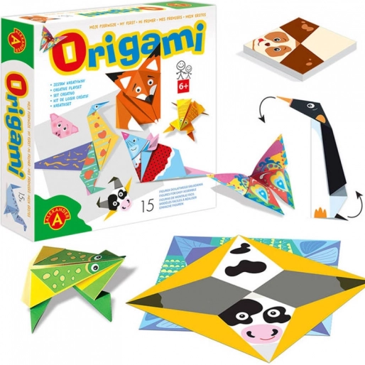 Alexander Mit første origami DYR ZA4254