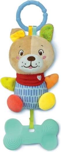Clementoni Baby plysbamserangle hund 2-i-1